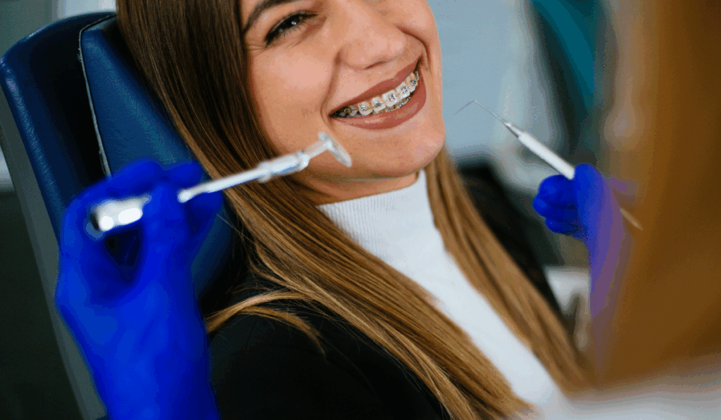 Braces consultation for adult patient at Silver Creek Dentist