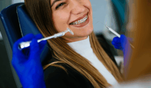 Braces consultation for adult patient at Silver Creek Dentist